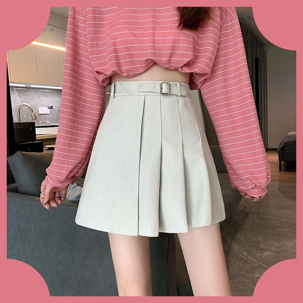 Combo Sơ mi nữ + Chân váy Da PU 2hand Tuyển Mã 398 - Khách đặt hàng Livetream