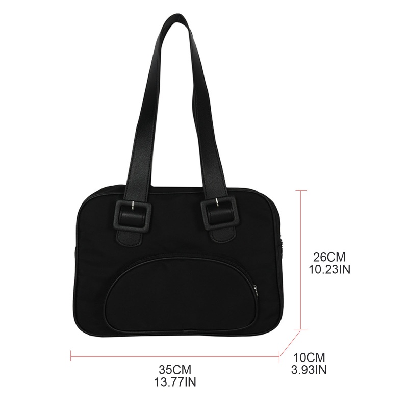 Youyo Túi Xách Nylon Màu Sắc Tương Phản Nhật Bản Cho Học Sinh Trung Học / Du Lịch