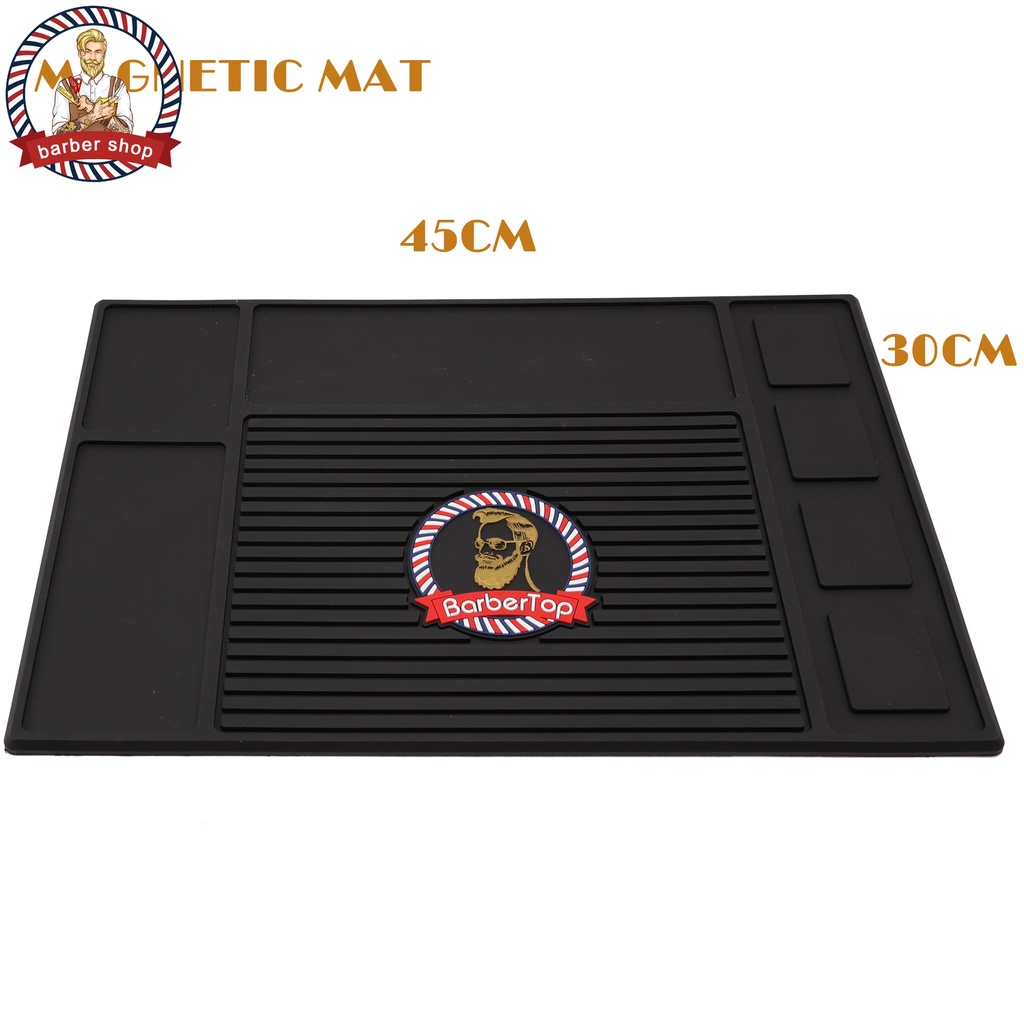 Thảm Silicone Từ Tính Chống Trượt Thân Thiện Với Môi Trường Dùng Cắt Tóc