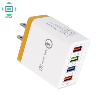 Củ Sạc Nhanh 4 Cổng Usb 3.0 Am Qc 3.0