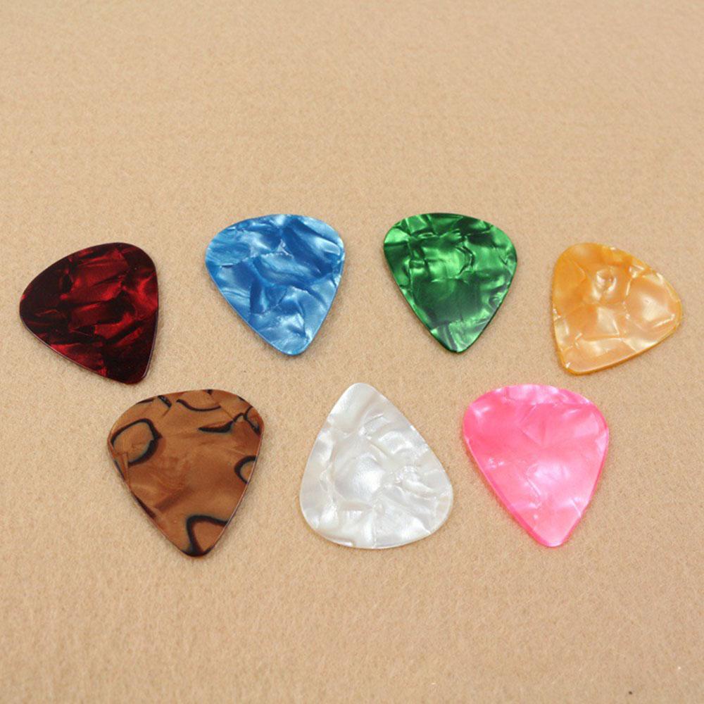 Set 10 Miếng Gảy Đàn Guitar Nhiều Màu Sắc (Màu Sắc Ngẫu Nhiên)