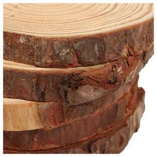 10 miếng gỗ tròn trang trí tiệc cưới