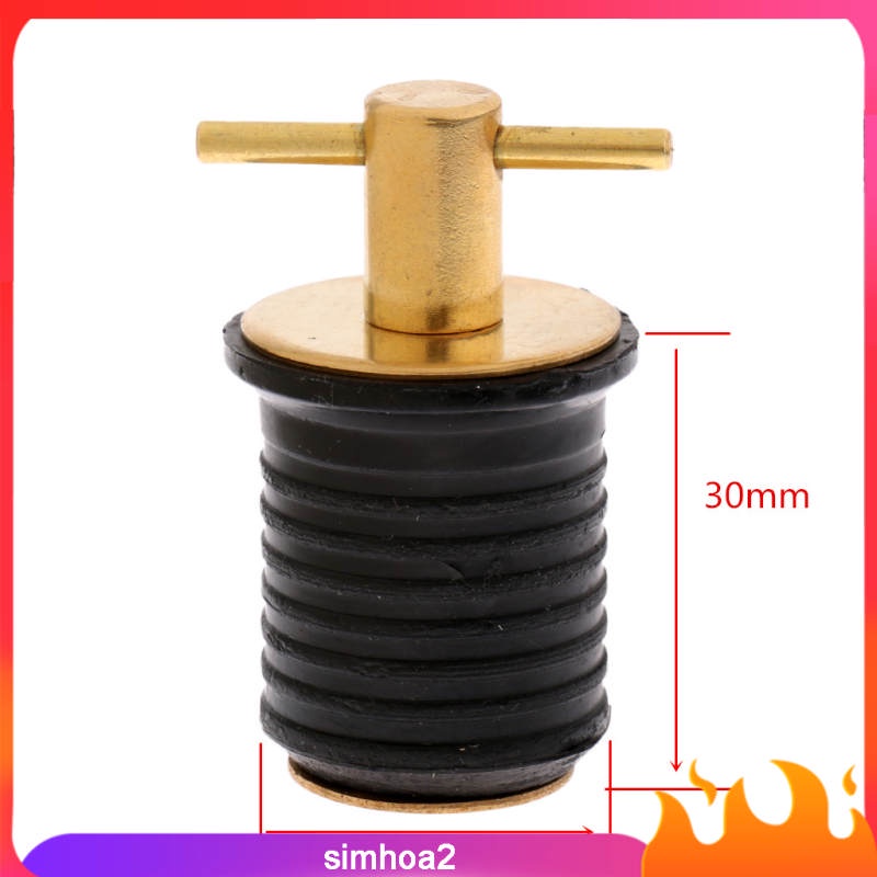 Nút chặn lỗ thoát nước bằng đồng thau và cao su cho tàu thuyền | BigBuy360 - bigbuy360.vn