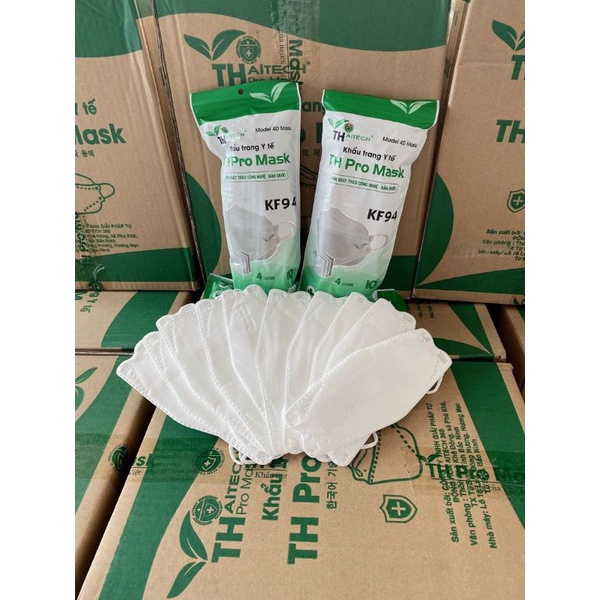 Thùng 300 cái - Khẩu trang Kf94 TH Pro Mask