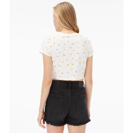 Áo thun croptop nữ xuất khẩu vnxk
