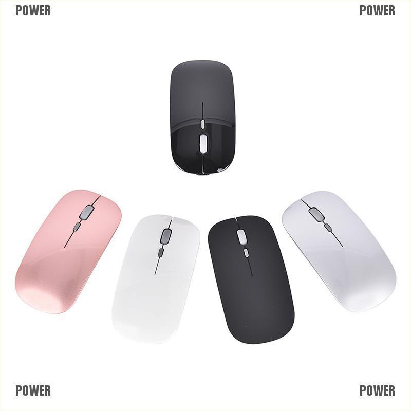 Chuột Quang Không Dây Siêu Mỏng 2.4ghz Sạc Usb Mới