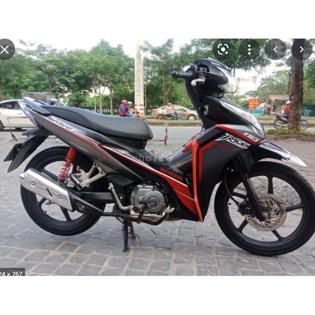 Cổ pô Wave RS/ RSX-110 phom dài, Inox 304, phi 22