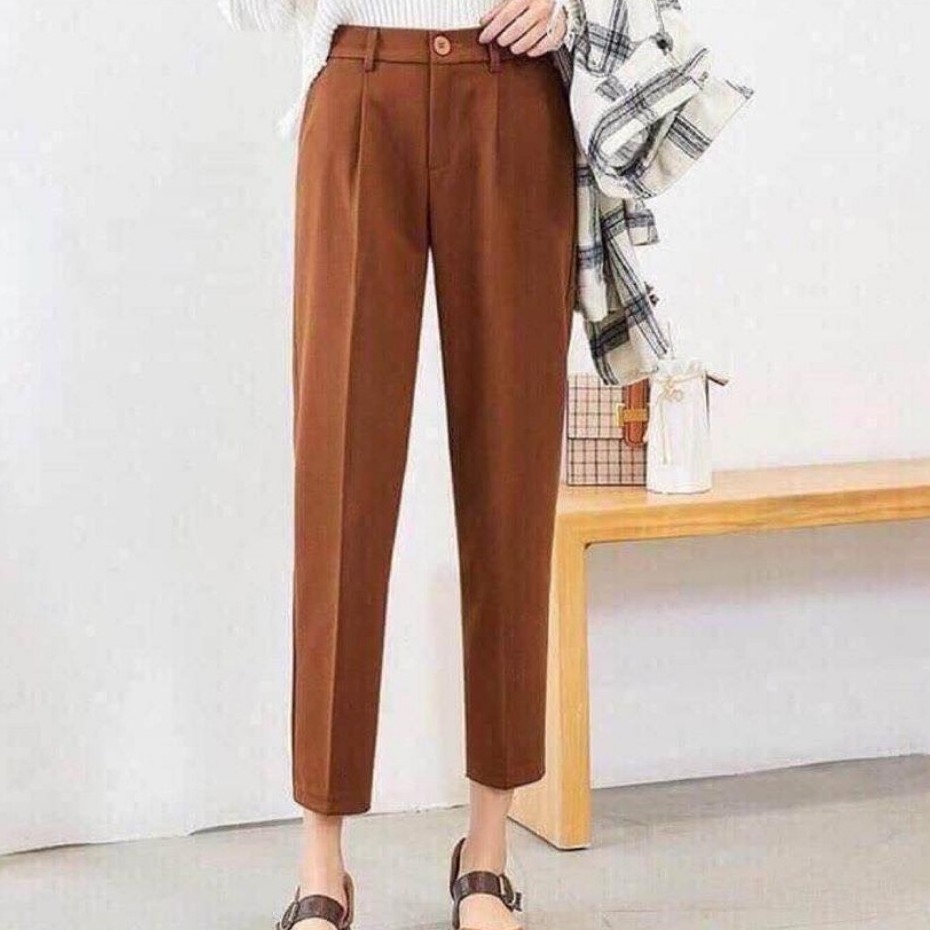 Quần Công Sở Nữ - Quần Baggy Nữ Cao Cấp Dáng Vừa Thanh Lịch Cho Nàng Công Sở | BigBuy360 - bigbuy360.vn