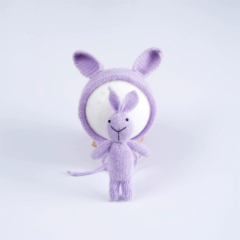 Set 2 Mũ Beanie Dệt Kim Dễ Thương Cho Bé