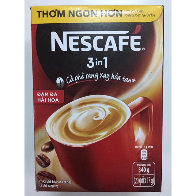 Nescafe 3 in 1 đâm đà hài hòa