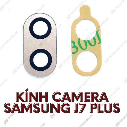 Mặt kính camera samsung J7 Plus