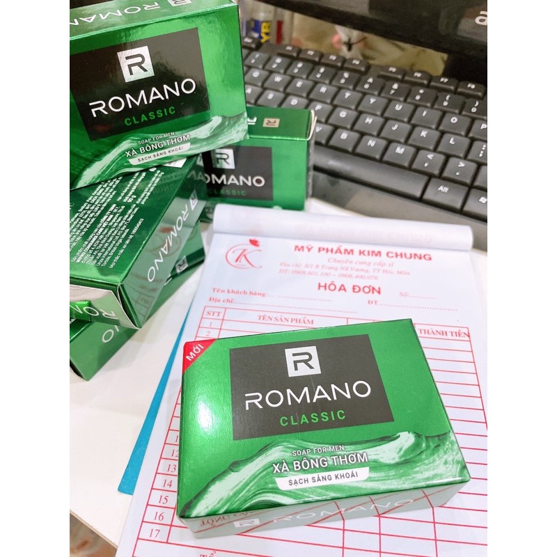 Cục Xà Phòng Romano Classic 90g