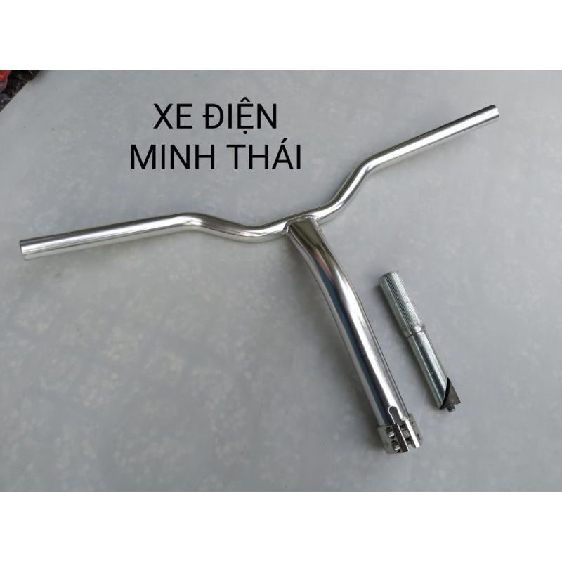 Bộ Ghi Đông (Tay Cầm) Chữ T HK Bike XE ĐIỆN MINH THÁI