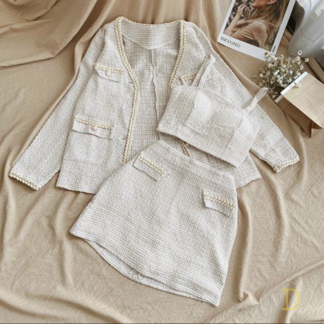Set Dạ 3 Món Cực Xinh (hình thật) | BigBuy360 - bigbuy360.vn