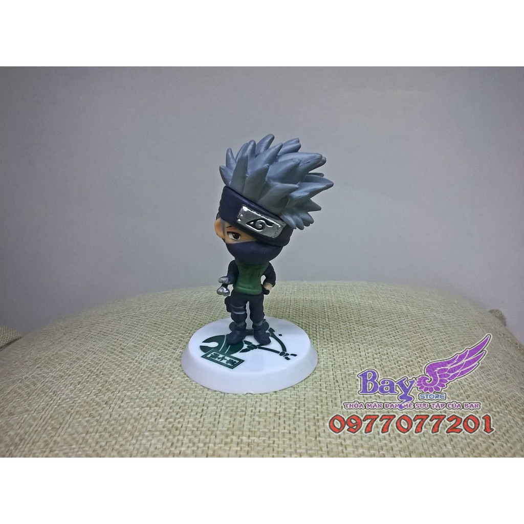 Set mô hình mini figure Naruto 6 con [sakura/naruto/sasuke/kakashi/zabuza/haku] | Baystore