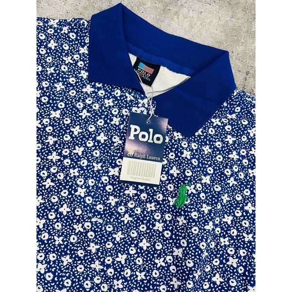 ÁO HOA CỔ TRỤ COTTON