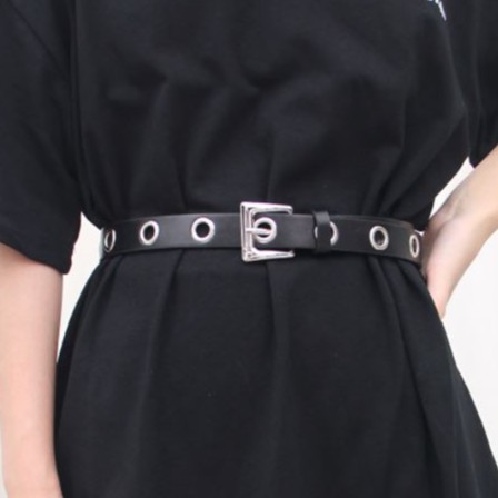 Thắt lưng nữ nịt nhiều lỗ MẪU 12 bản 2.5cm