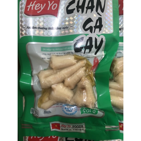 Chân heyo cắt khuc 80g