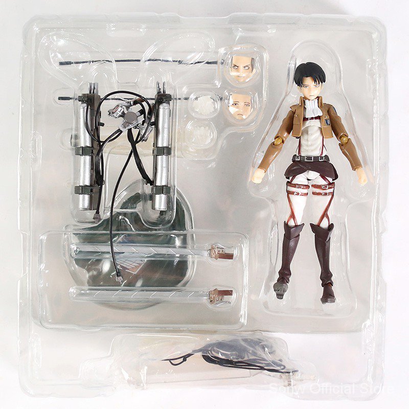 Mô hình đồ chơi nhân vật Levi Eren Mikasa Ackerman độc đáo