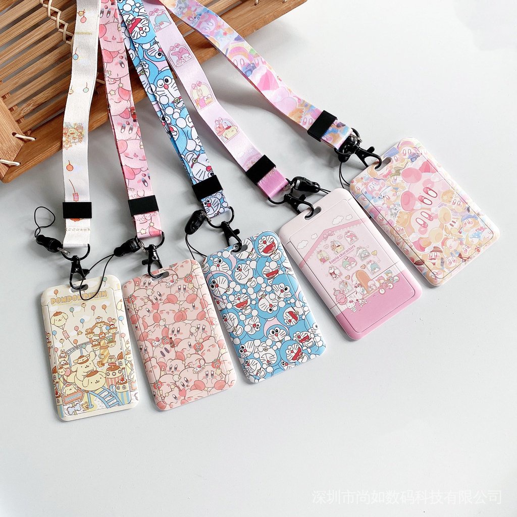 Disney Dây Đeo Thẻ Nhân Viên/Thẻ Học Sinh Nhật Bản In Hình Cậu Bé Bút Chì Shin-Chan Kanahei