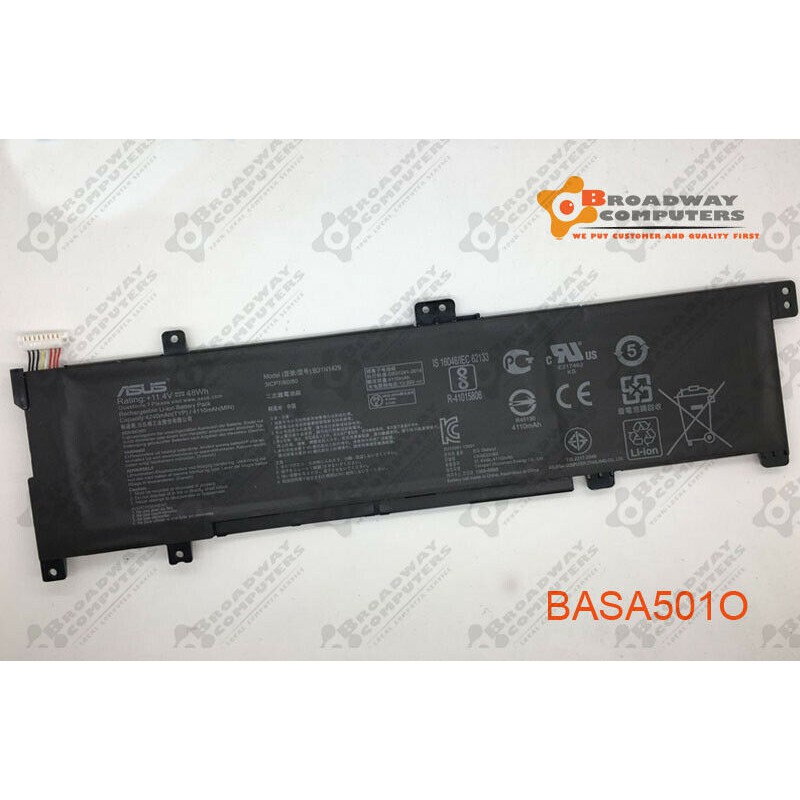 Pin Laptop ASUS K501 A501 A501L K501U K501LB K501LX K501U K501UB K501UB - B31N1429 48Wh