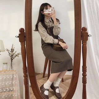 Đầm Hai Dây Lửng Thời Trang Dành Cho Nữ