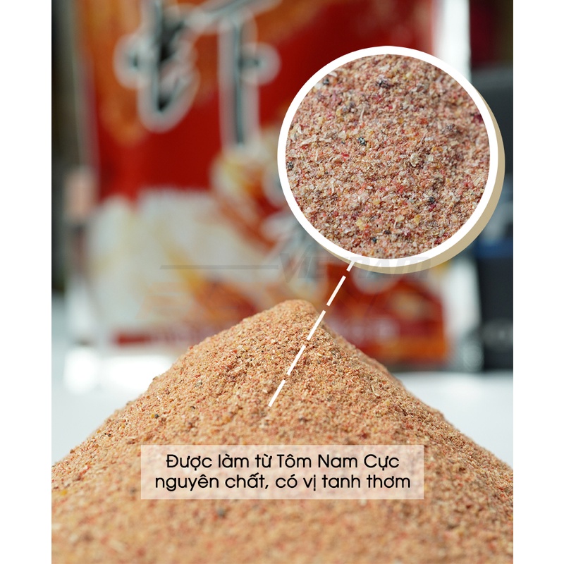 Mồi câu cá - Tôm Nam Cực HUA 60g