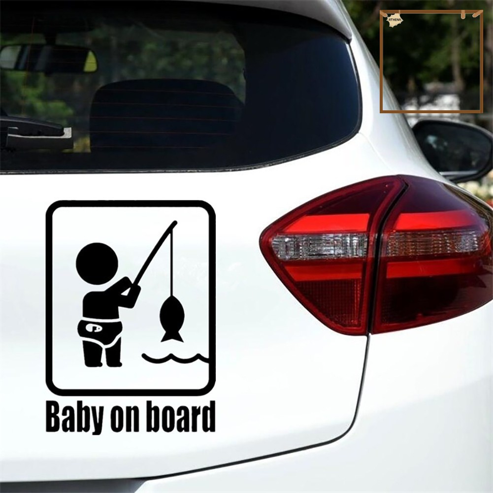 Decal Dán Xe Hơi Chữ Baby On Board