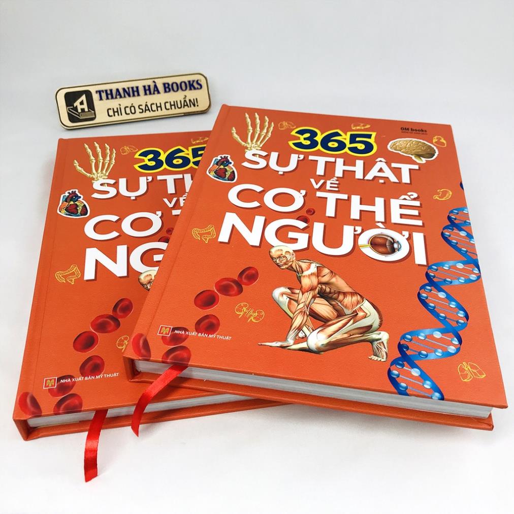 Sách - 365 Sự Thật Về Cơ Thể Người (tái bản 2021) - Minh Long