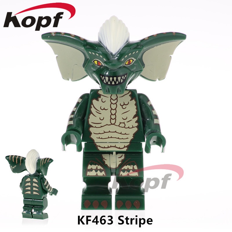 Đồ chơi mô hình nhân vật non lego mini figure - Stripe, Gizmo trong Green Gremlins (kf463, kf464)