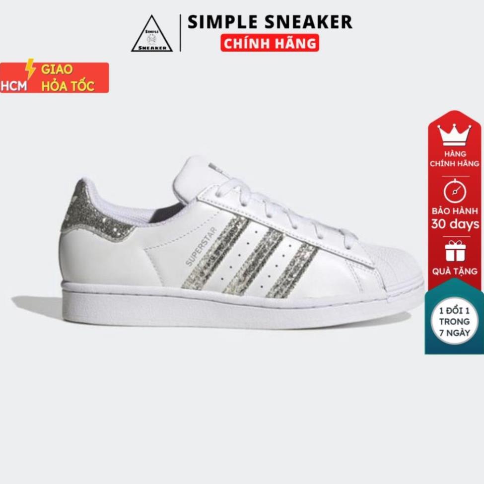 🐱 🐱 Giày Sneaker Nữ 🔴FREESHIP🔴Adidas Superstar Diamond 2020 Chính Hãng - Giày Adidas Chính Hãng [FZ4445]