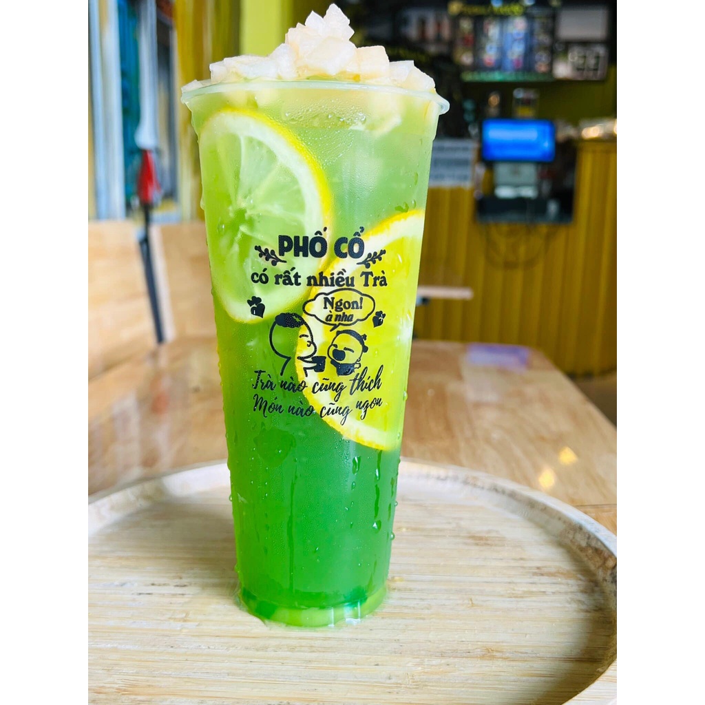 Siro TÁO XANH boduo can 2,5kg pha trà sữa, trà hoa quả- hàng nhập khấu chính ngạch