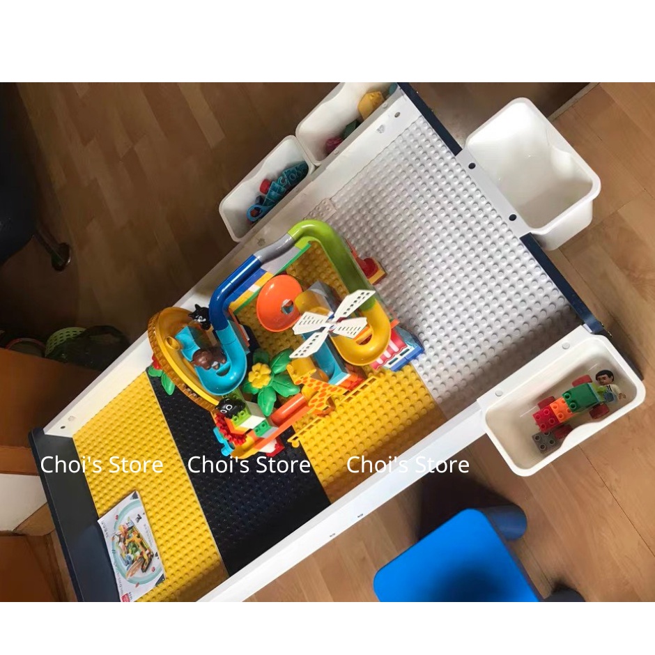 Đồ chơi xếp hình, lắp ghép lego trượt bi FEELO 188 chi tiết, nhựa ABS cao cấp