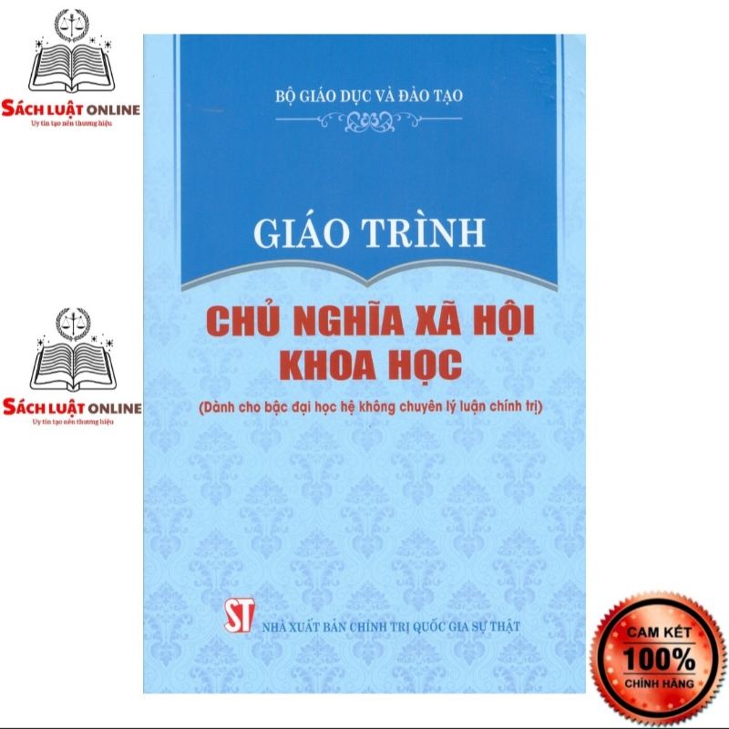 Sách - Giáo trình Chủ nghĩa xã hội khoa học