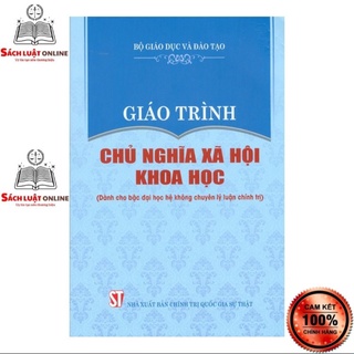 Sách - Giáo trình Chủ nghĩa xã hội khoa học Dành cho bậc Đại học hệ không