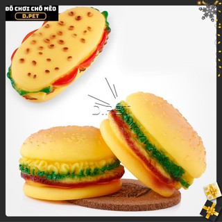 Bánh Hamburger đồ chơi cho chó mèo