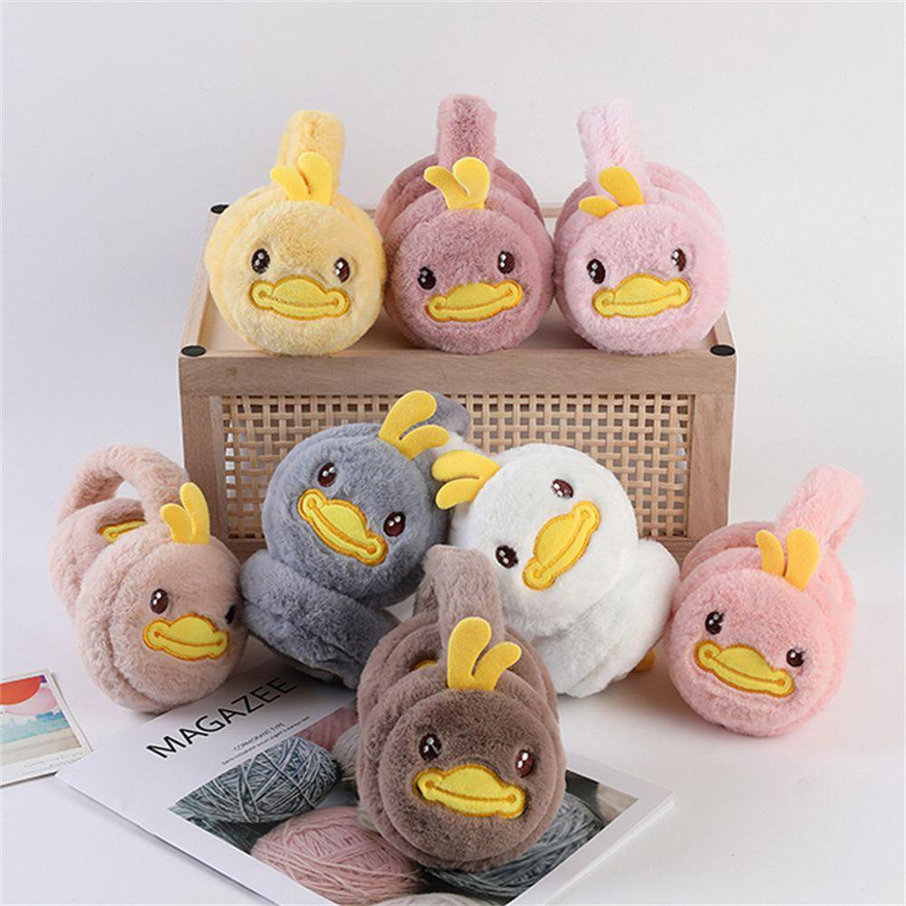 Chụp Tai Bằng Lông Nhung Giữ Ấm Chống Lạnh Dễ Thương Xinh Xắn Cho Bé