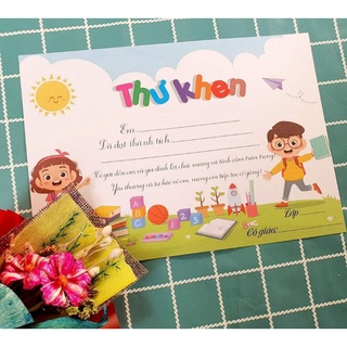 Thư khen trộn mẫu khổ A5