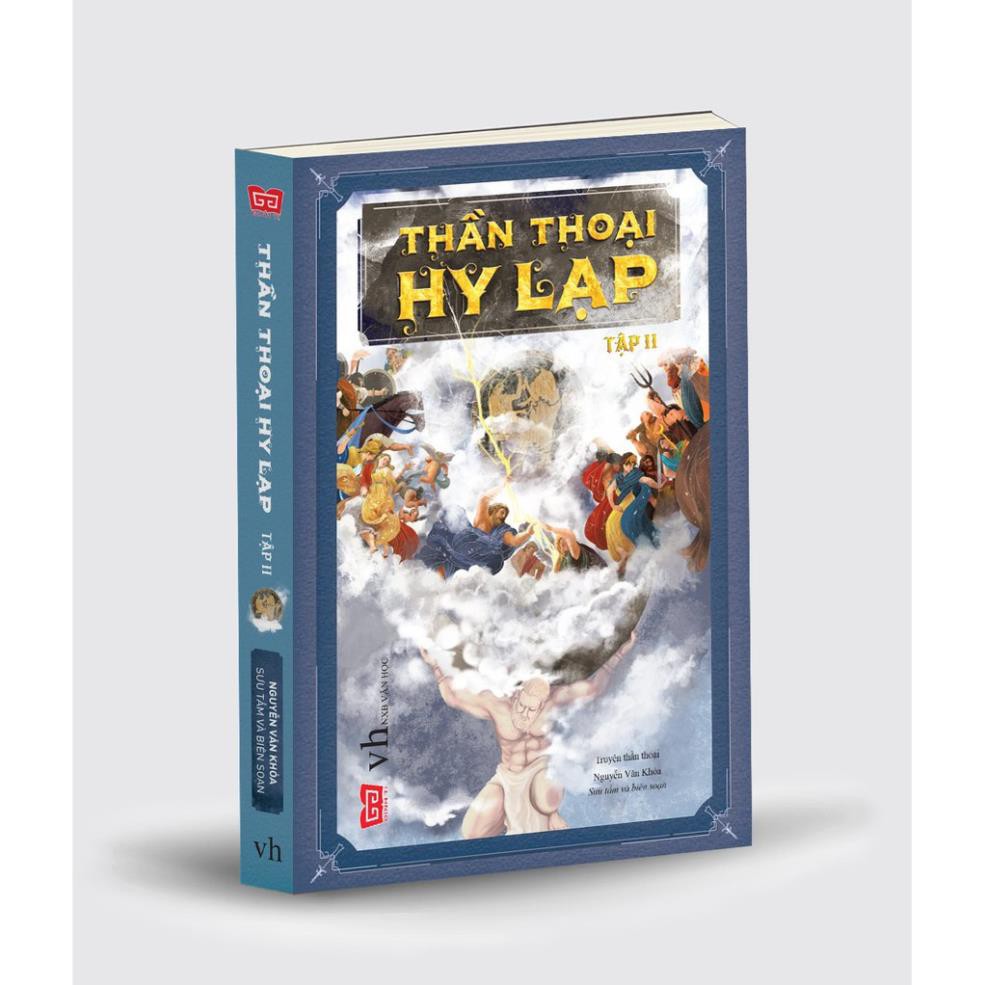 Sách - Bộ 2 cuốn: Thần thoại Hy Lạp (Tập 1+2)