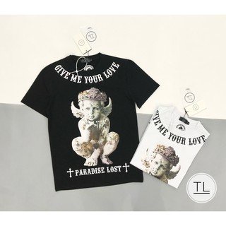 [RẺ VÔ ĐỊCH] Áo thun unisex Thiên Thần Baby basic form rộng tay lỡ dành cho nam nữ
