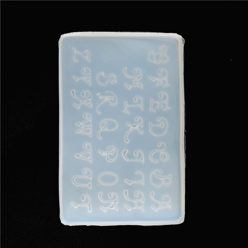 1 Khuôn Silicone Hình Chữ Cái Làm Trang Sức DIY