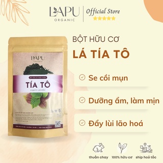 Bột tía tô nguyên chất - Bột tía tô hữu cơ thiên nhiên làm đẹp da, trắng da, chống lão hoá da - 100% thiên nhiên