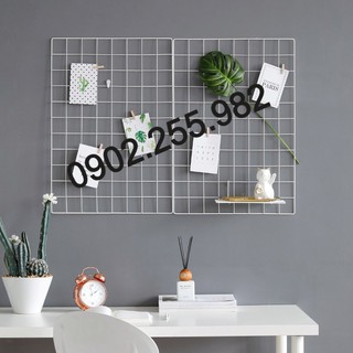KHUNG LƯỚI SẮT TRANG TRÍ - KÍCH THƯỚC 35 X 35 CM