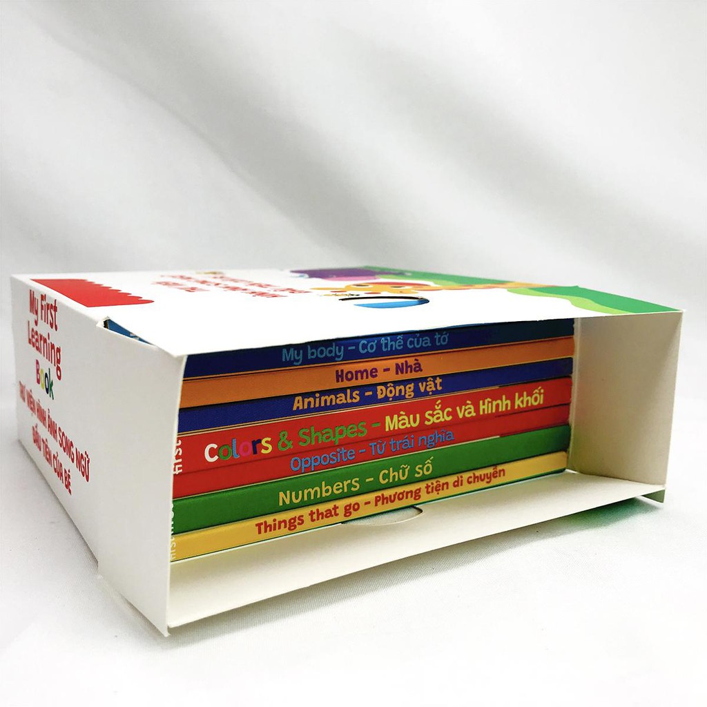Sách - My First Learning Book - Thư Viện Hình Ảnh Song Ngữ Đầu Tiên Cho Bé