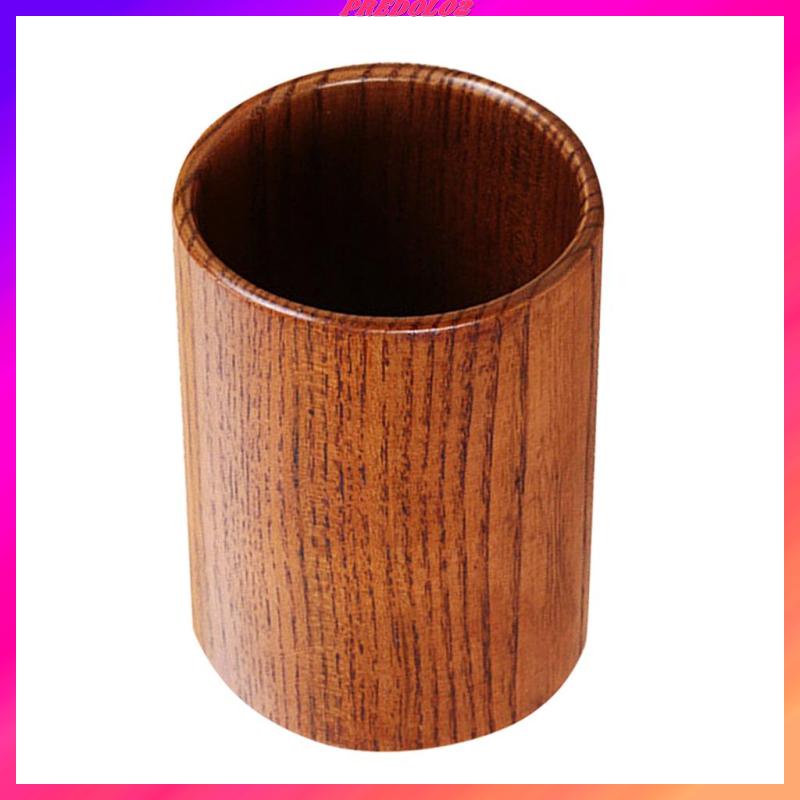 [Predolo2] Kệ Gỗ Tròn Đựng Dao Kéo Kích Thước 11x8cm Trang Trí Nhà Bếp