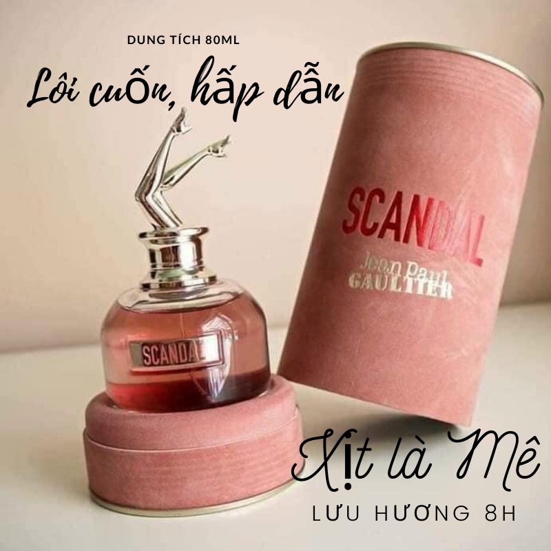 Nước Hoa Nữ Scandal EDP Chính Hãng 80ml Sang Trọng - Xịt là Mê Lưu hương 12h | BigBuy360 - bigbuy360.vn