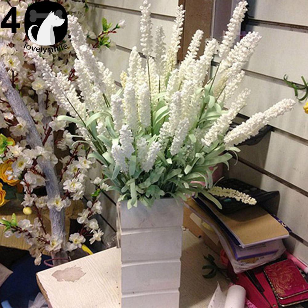 Bó 12 hoa lavender giả để trang trí nhiều dịp khác nhau