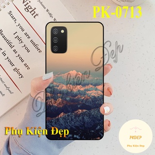 Ốp lưng SamSung Galaxy A03s viền đen in hình Phong Cảnh Đẹp
