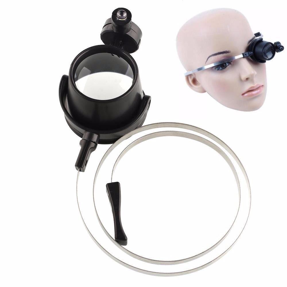 ELEGANT Kính Lúp Đeo Đầu Có Đèn Led Chuyên Dụng Làm Đồng Hồ