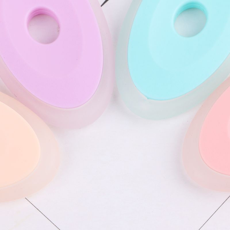 Cục Tẩy Bằng Silicone Cao Su Hình Oval Tiện Dụng Dành Cho Học Sinh